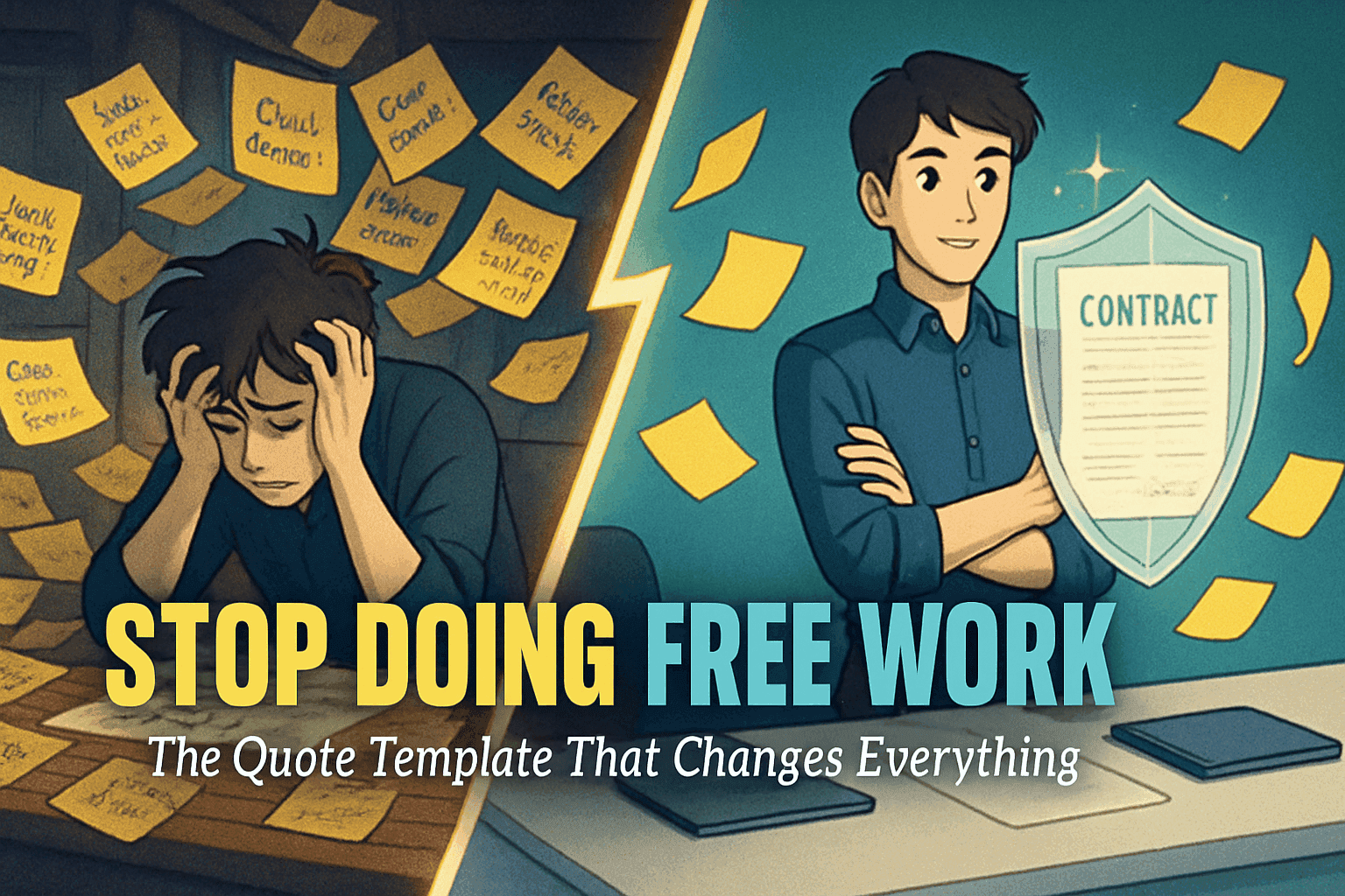 Stop Working for Free: A Bulletproof Quote Template to Prevent Scope Creep
